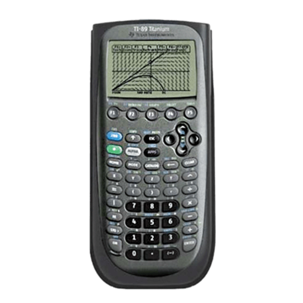 A TI-89 graphing calculator.